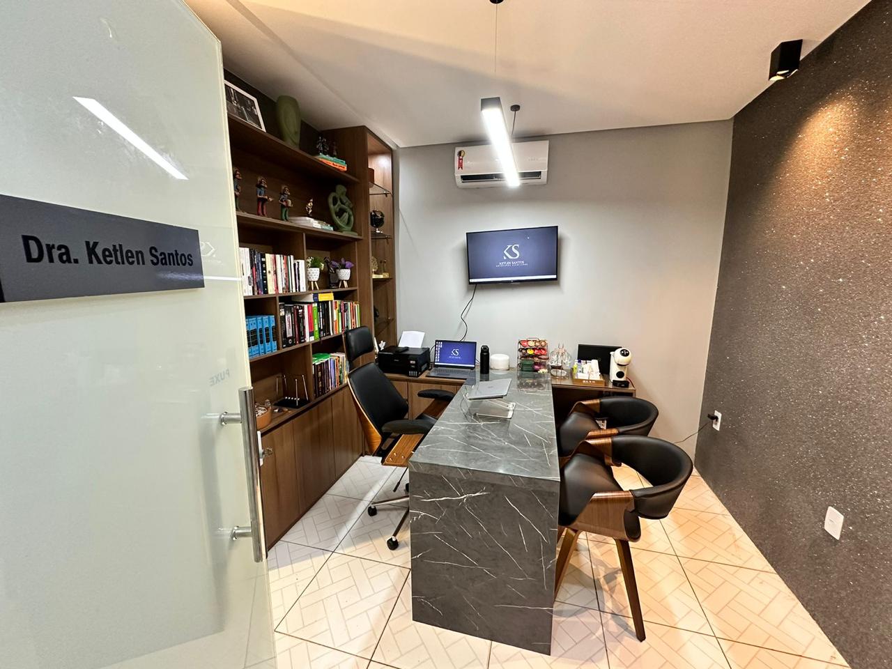 Sala de atendimento da Dra. Ketlen Santos
